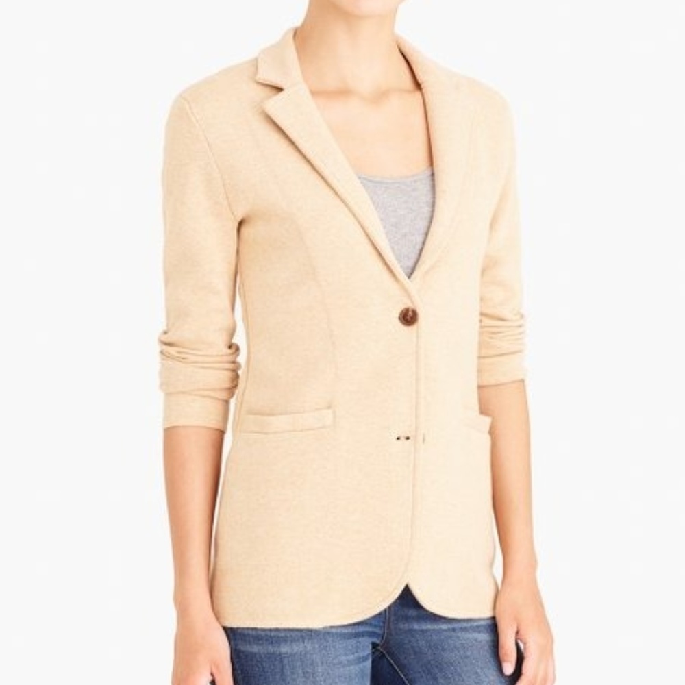 NWT J. Crew Sweater Blazer